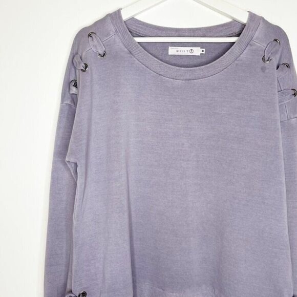 BILLY T Lace Up Sweatshirt - Picture 3 of 11